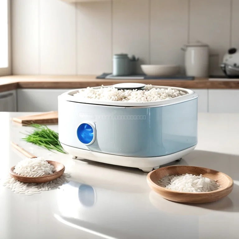 AI-Reiskocher scannt Reiskörner